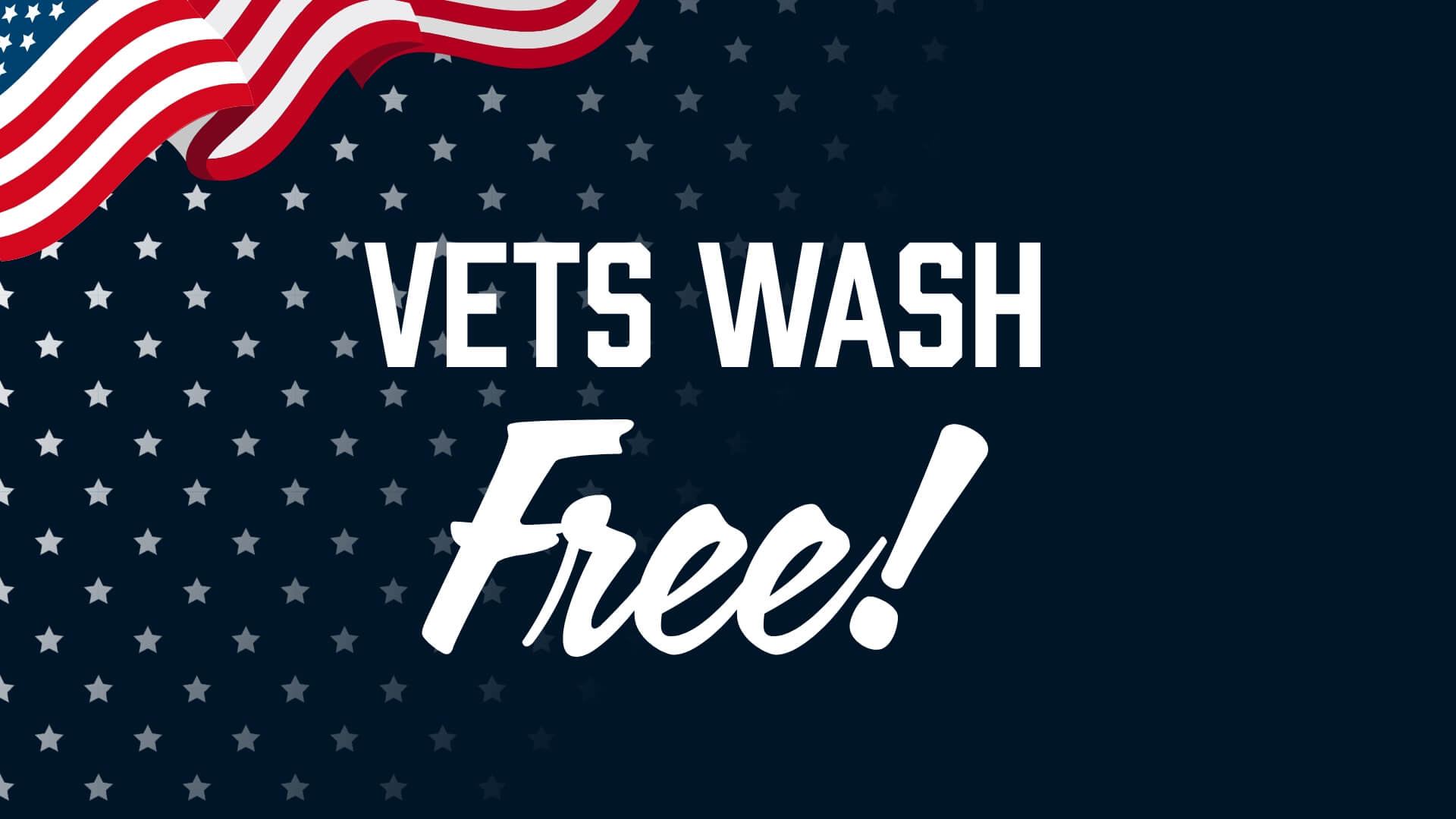 Vets Wash Free